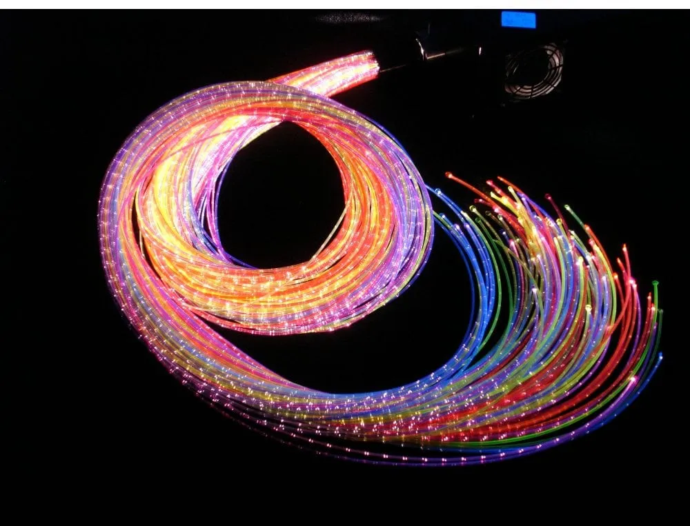 2m x 100 Tails UV Fibre Optic and LED Lightsource