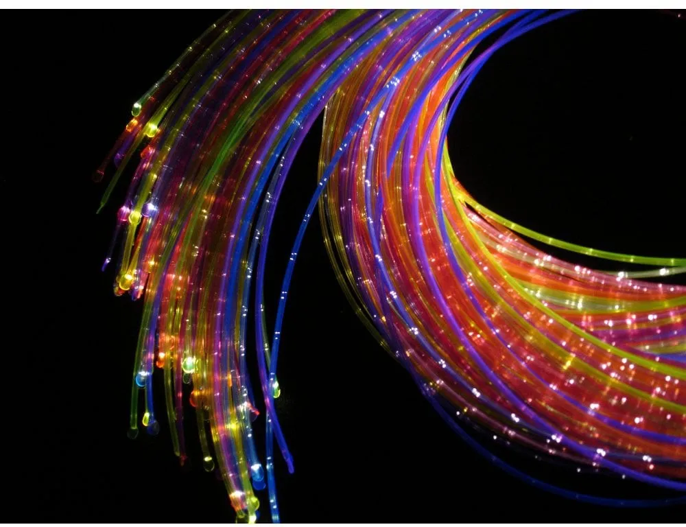 2m x 100 Tails UV Fibre Optic and LED Lightsource