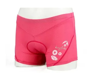 3D Sponge Cycling Underwear Shorts Pants - Pink