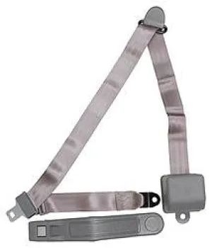 Allstar Performance Seat Belt - 3-Point - Retractable - Gray