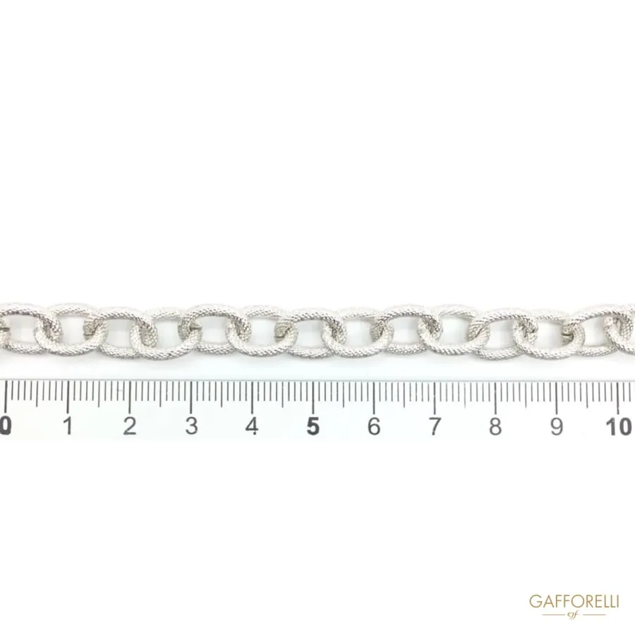 Aluminium Chain with Diamonded Trace - 2169 Gafforelli Srl