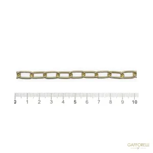 Aluminum Chain with Round Wire - E318 Gafforelli Srl