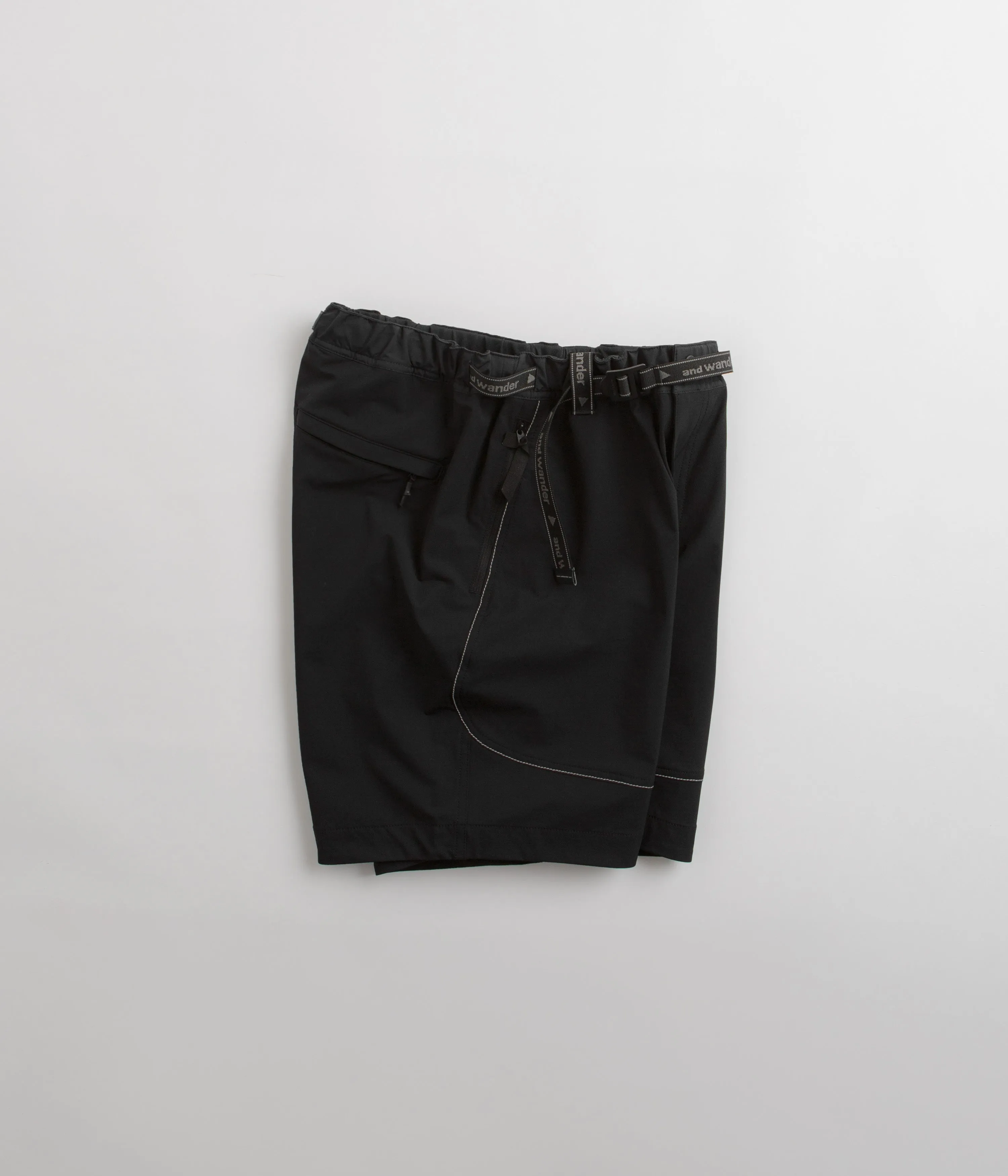 and wander Trek Shorts - Black