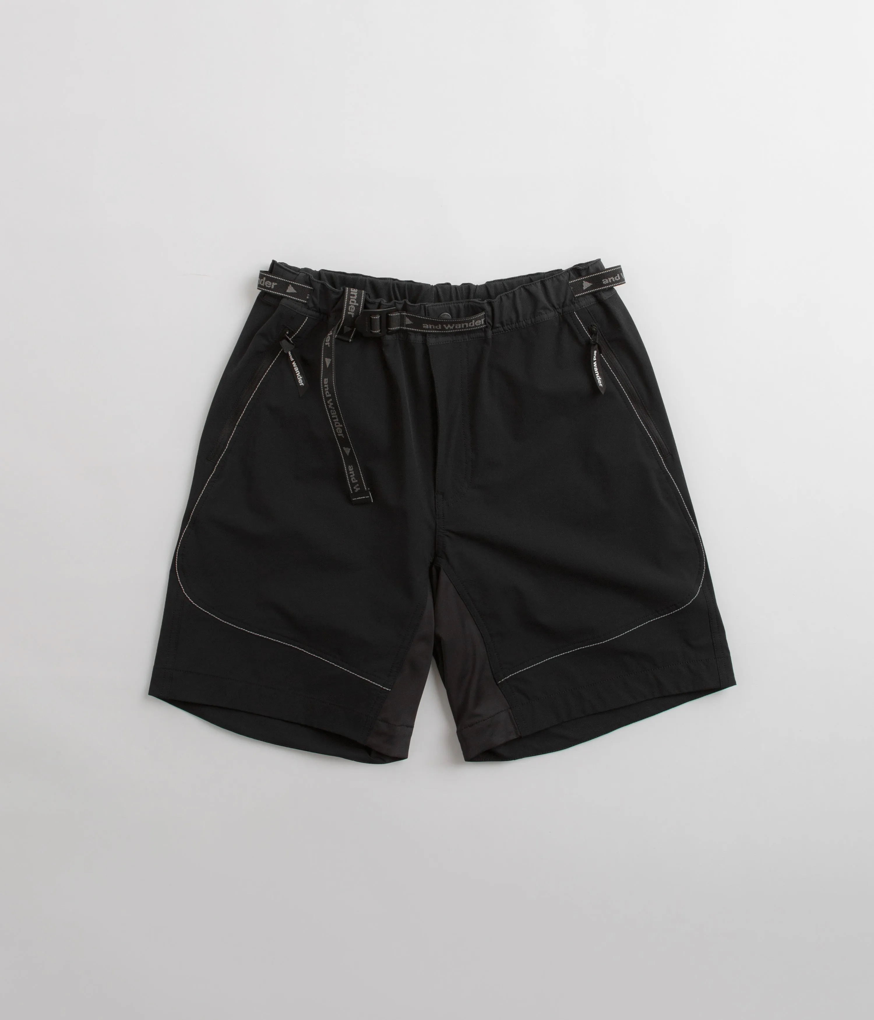 and wander Trek Shorts - Black