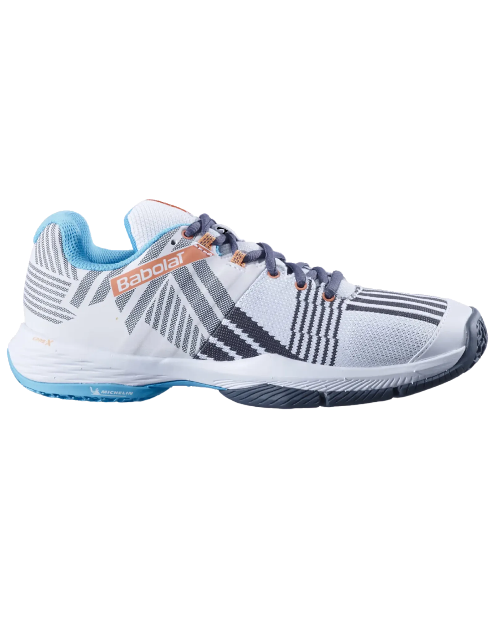 Babolat Sensa White/Canyon Sunset Women Padel Shoes