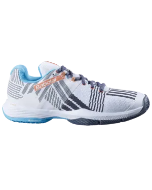 Babolat Sensa White/Canyon Sunset Women Padel Shoes