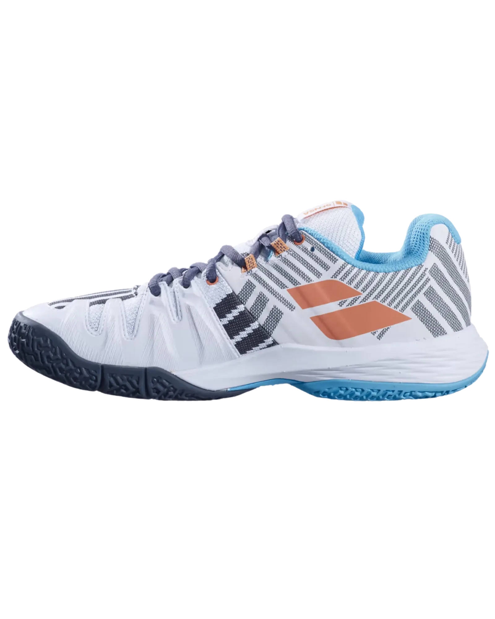 Babolat Sensa White/Canyon Sunset Women Padel Shoes