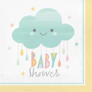 Baby Shower Sunshine Baby Shower Napkins - Lunch 16 Pkt