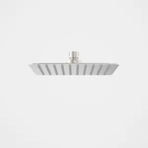 Caroma Urbane II 200mm Square Rain Shower - Brushed Nickel