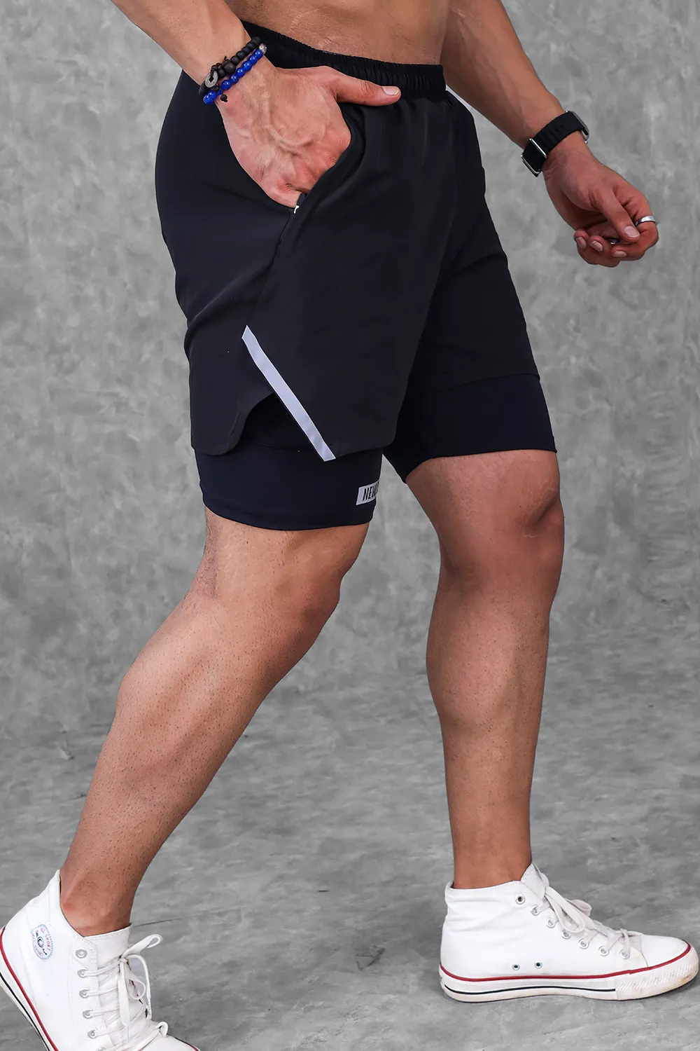 Critical performance Shorts 5 Inch - Black