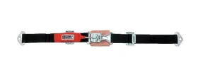 Crow QA 2" Latch & Link 52" Lap Belt - Gray