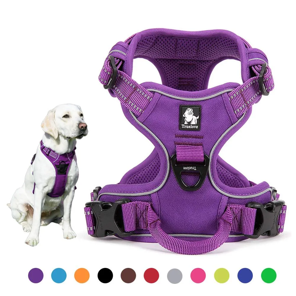 Dog Harness Adjustable Safety Nylon Large Pet Dog