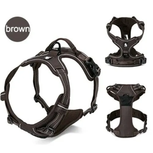 Dog Harness Adjustable Safety Nylon Large Pet Dog