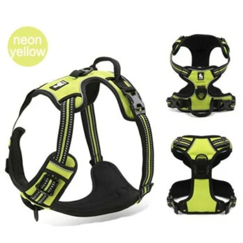 Dog Harness Adjustable Safety Nylon Large Pet Dog