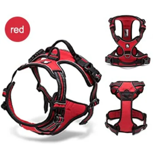 Dog Harness Adjustable Safety Nylon Large Pet Dog