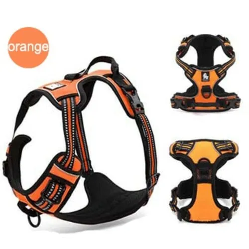 Dog Harness Adjustable Safety Nylon Large Pet Dog