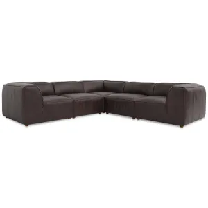 Form Dream Modular Sectional, Espresso Brown