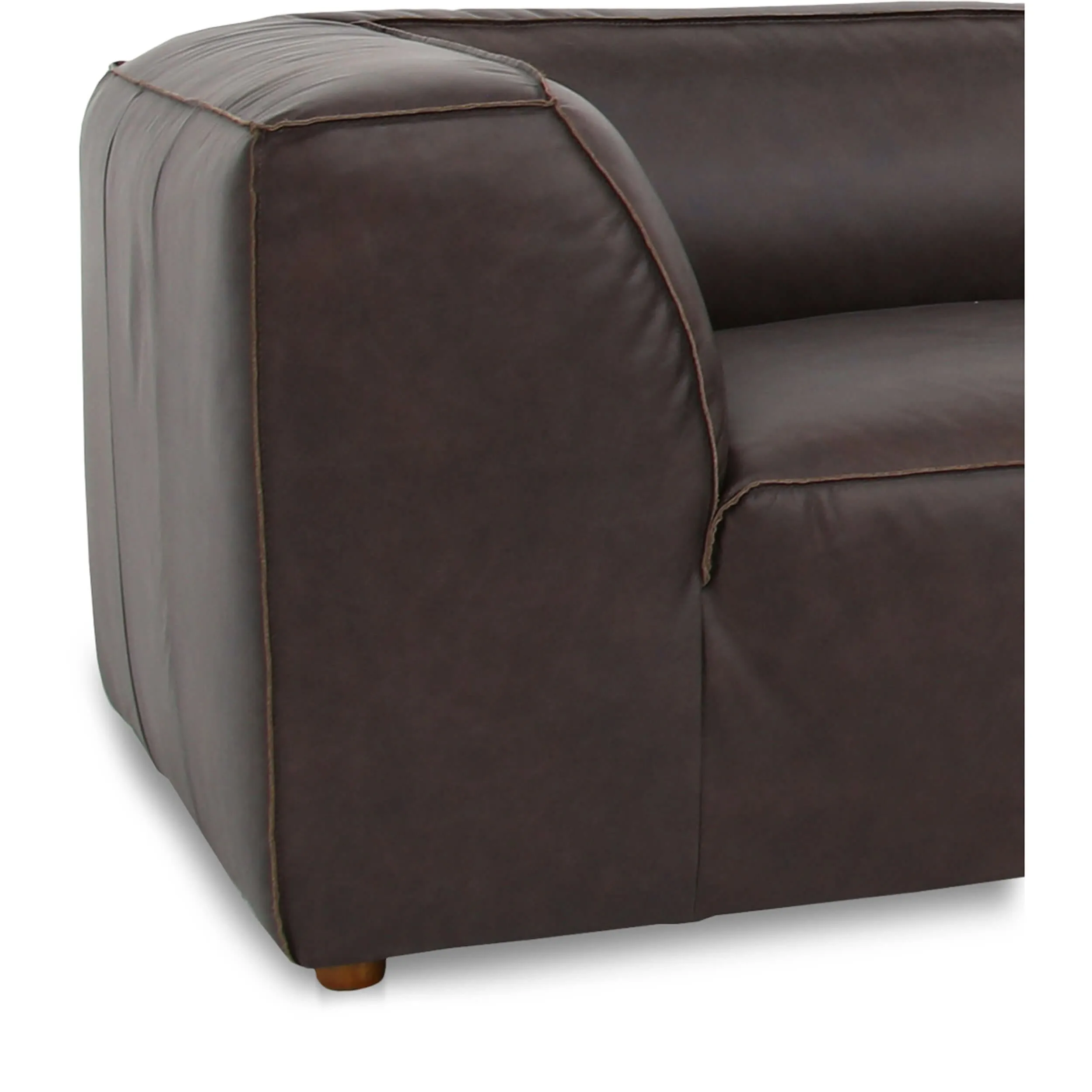 Form Dream Modular Sectional, Espresso Brown