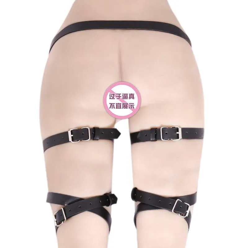 Garter Belt w Leg Straps 2