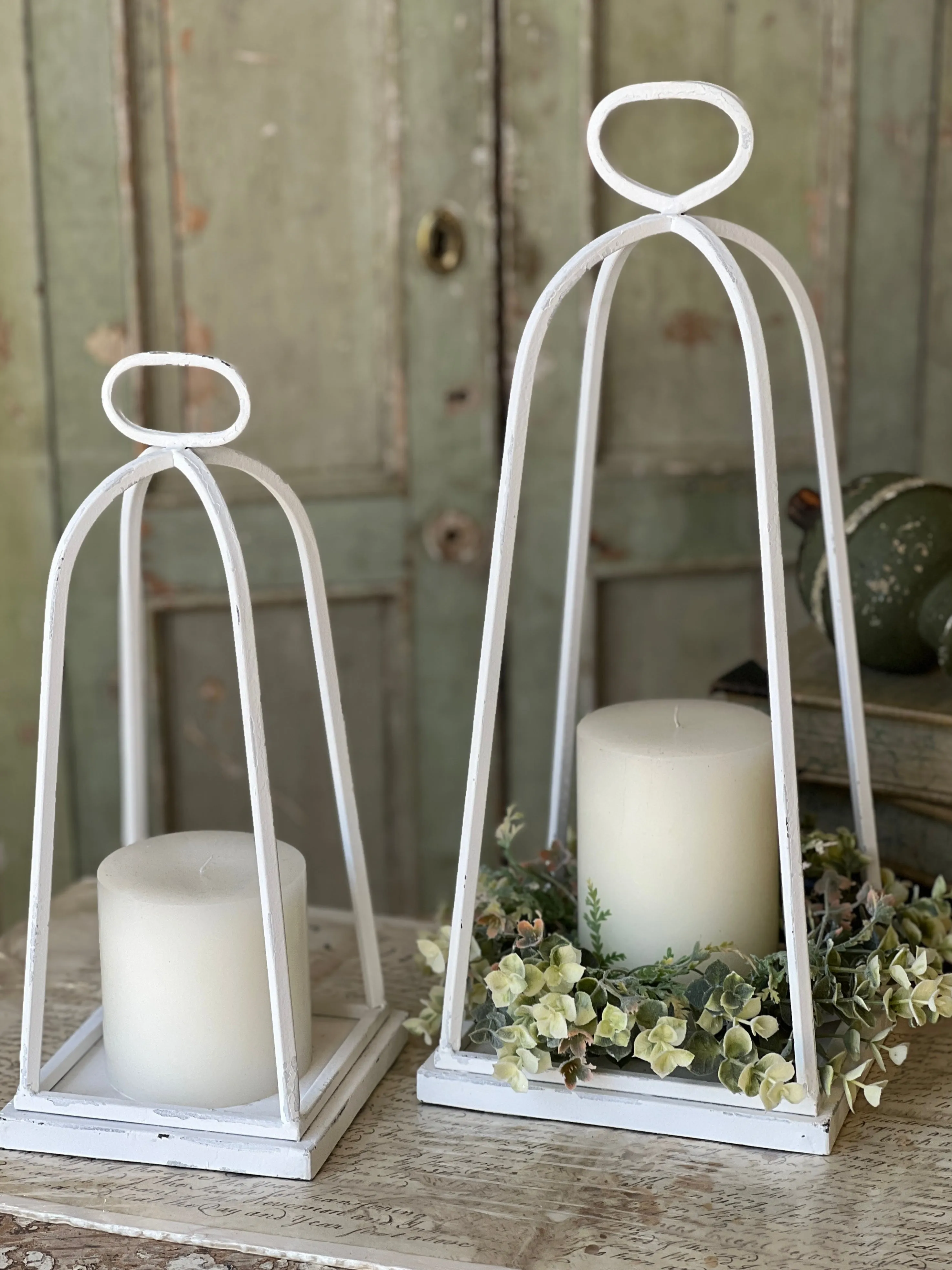 Gazebo Lanterns | Set/2 | NOT CURRENTLY IN STOCK-New For Spring 2025!