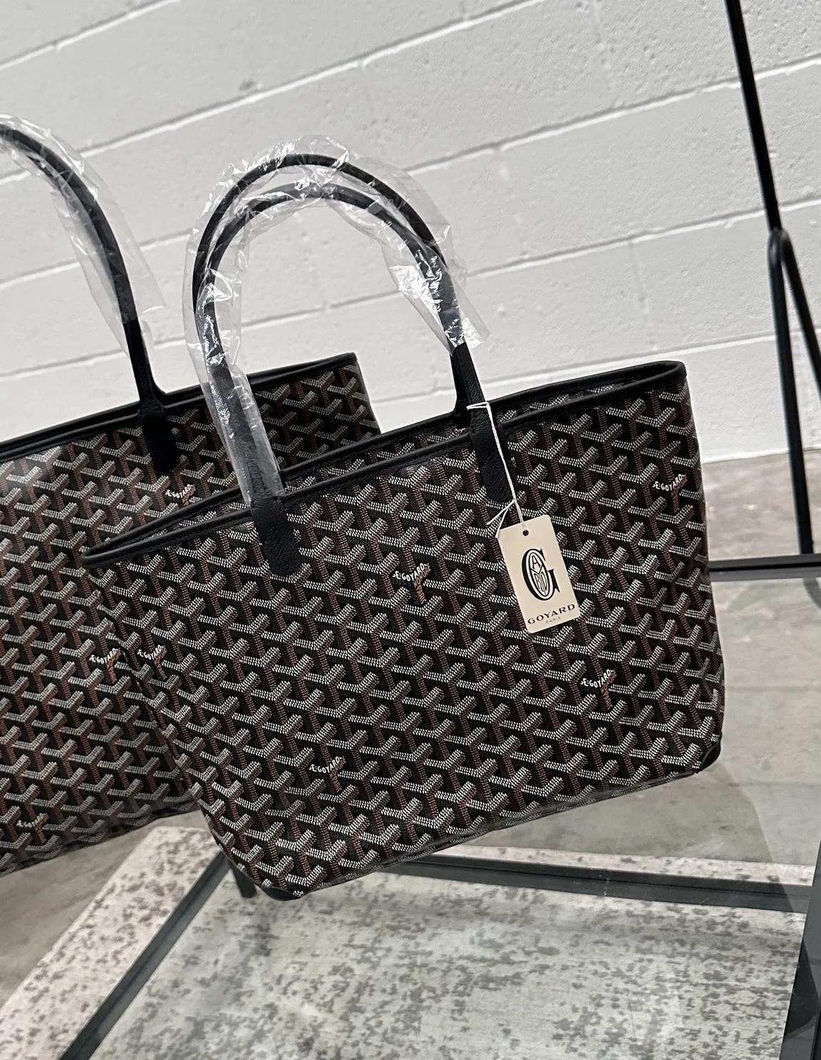 Goyard Artois PM Bag (Black)