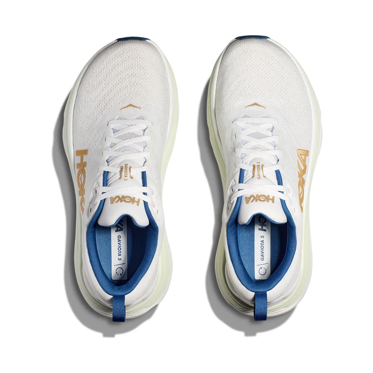 Hoka Gaviota 5 Mens | Frost / Gold