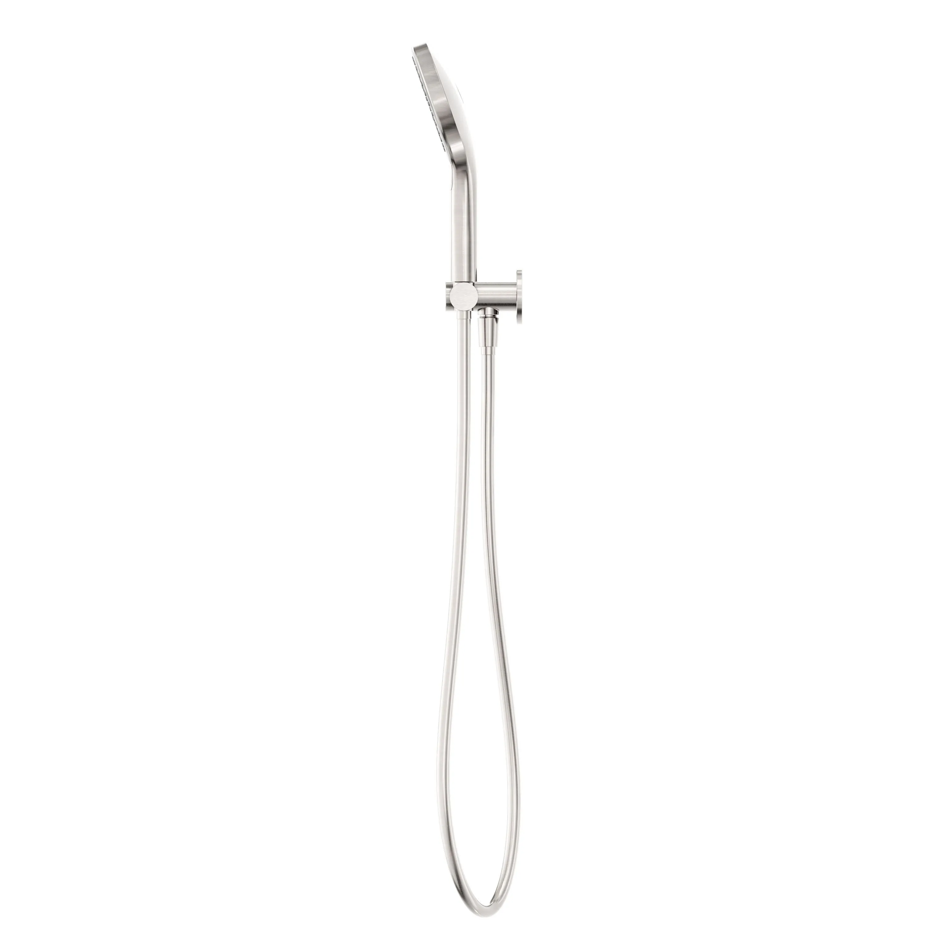 Nero Mecca Shower On Bracket With Air Shower II - Brushed Nickel