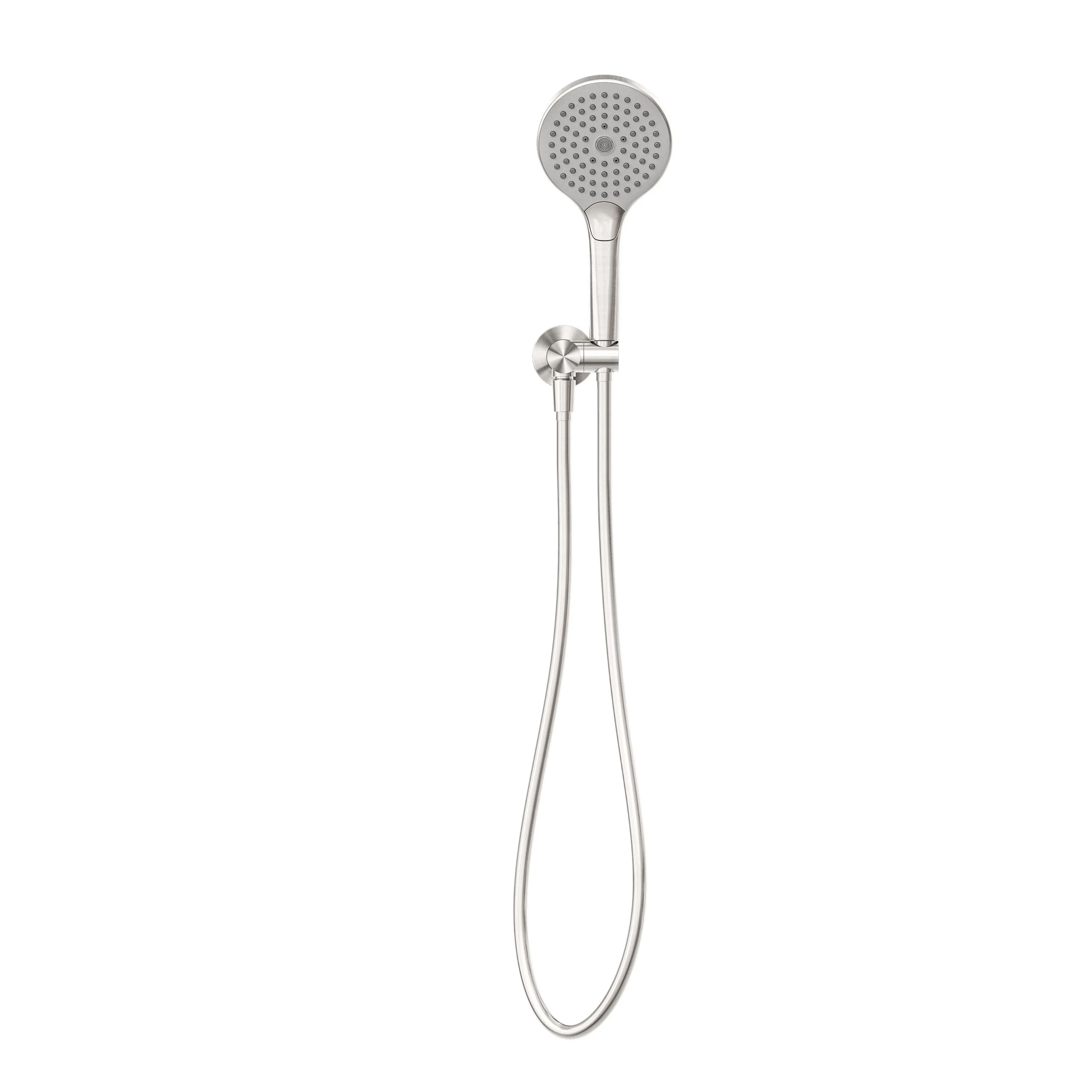 Nero Mecca Shower On Bracket With Air Shower II - Brushed Nickel