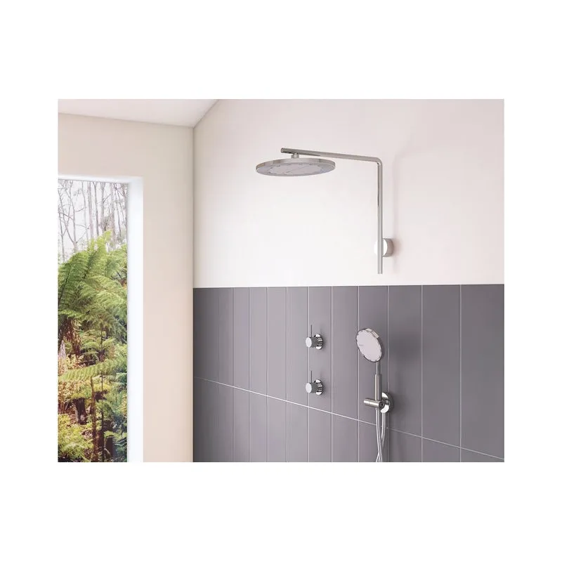 Phoenix NX Iko Shower Arm & Rose - Chrome