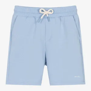 Powder Blue Fleece Shorts