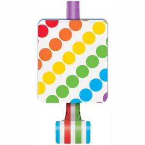 Rainbow Birthday Party Blowouts