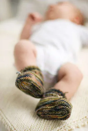 Stay-On Baby Booties by Churchmouse Yarns and Teas