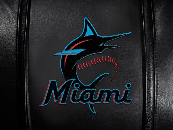 Stealth Recliner with Miami Marlins Primary Logo Panel