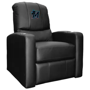 Stealth Recliner with Miami Marlins Secondary Logo Panel