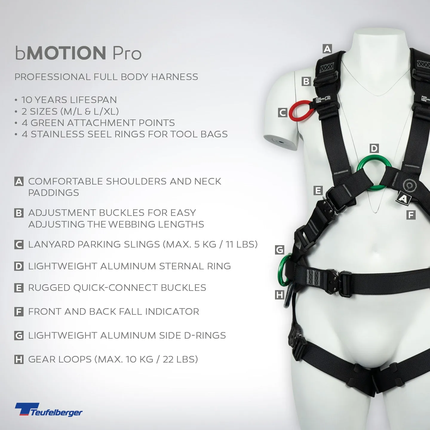 Teufelberger bMotion Pro Harness