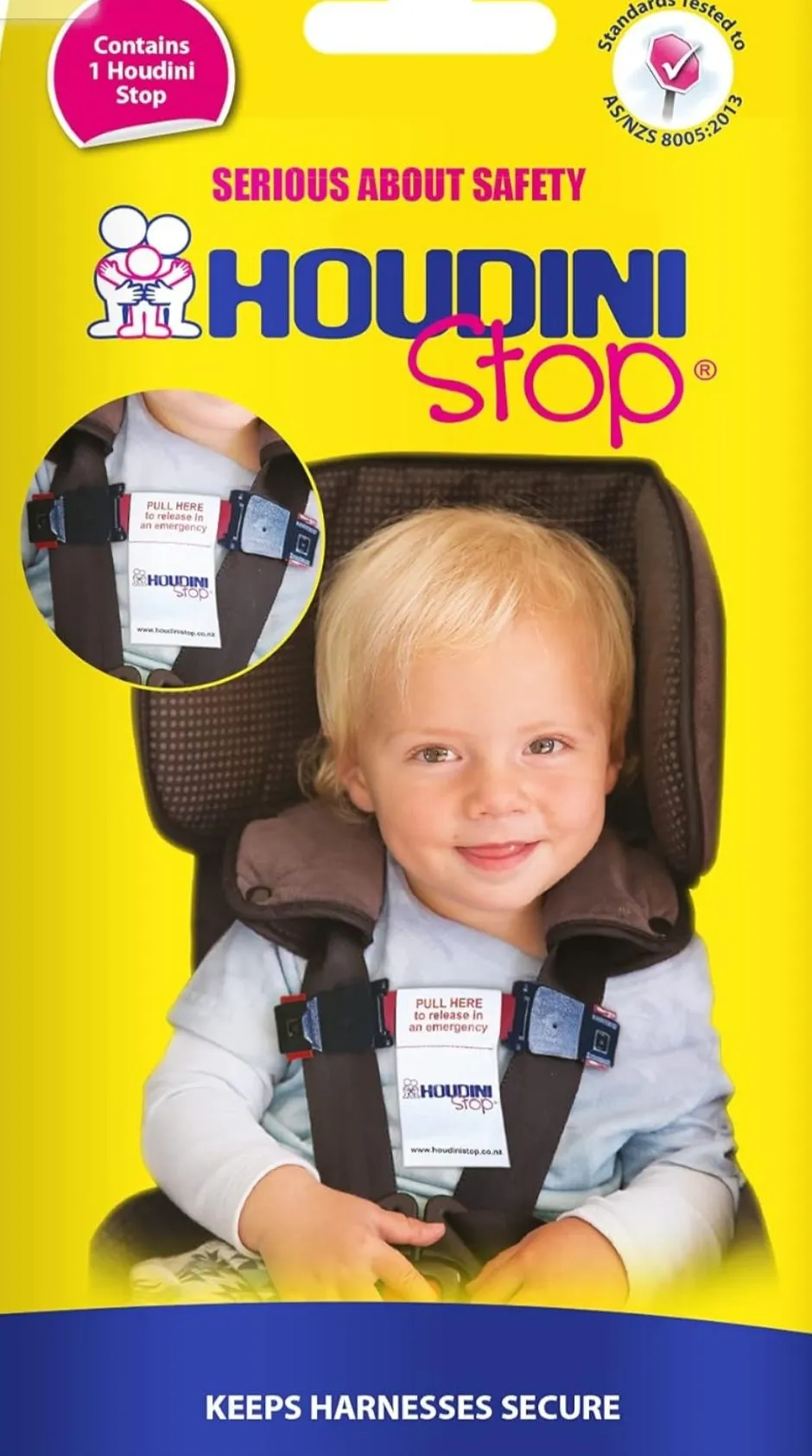 The Houdini Stop Chest Strap 1 strap