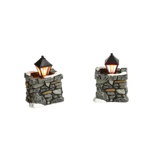 VA, Limestone Lamps, 4020257, Department 56