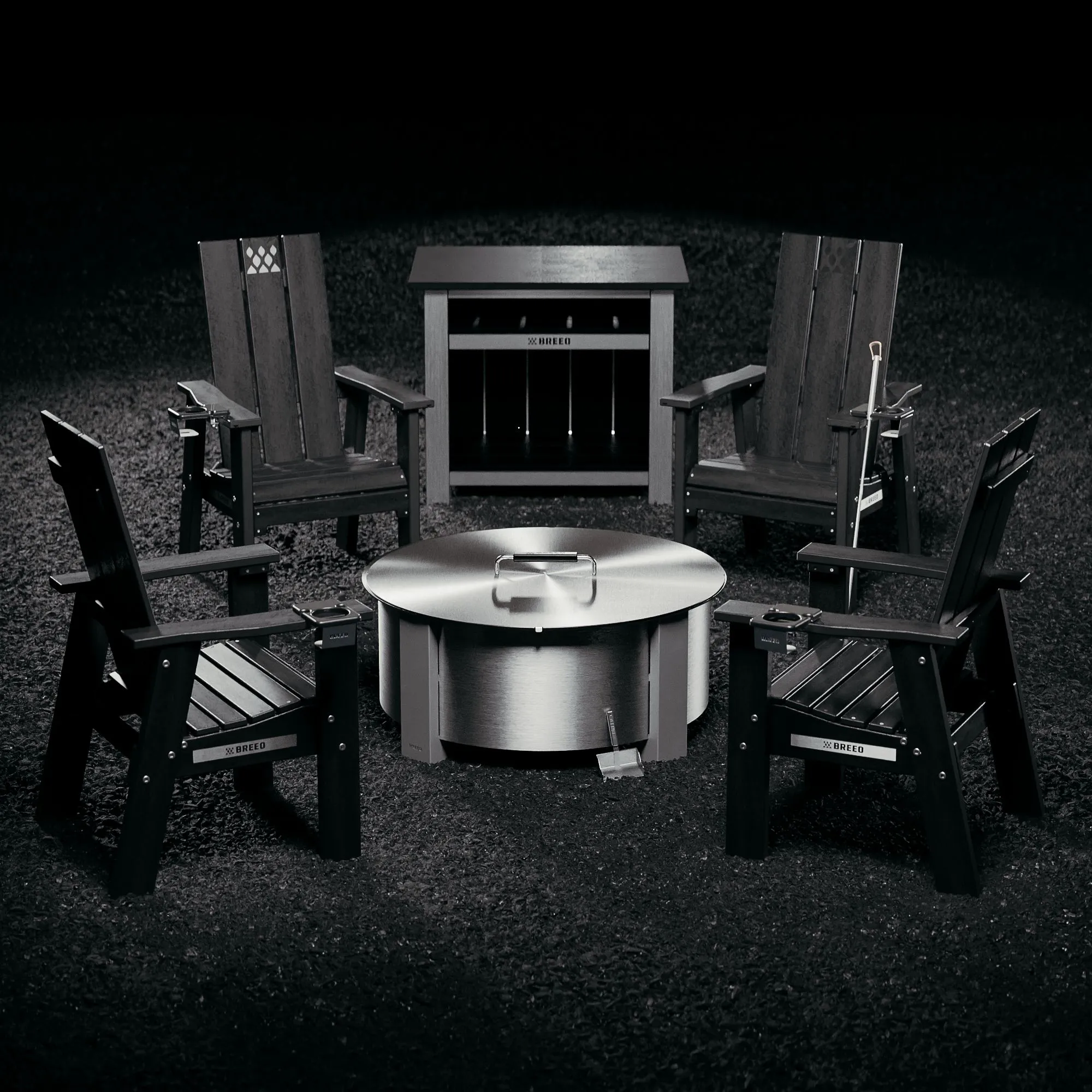 X Series Patio Fire Pit Set